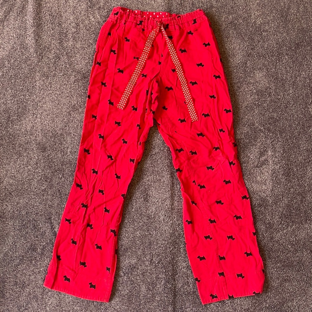 Vintage Lord and Taylor doggy print pajama bottoms